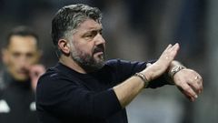 Gennaro Gattuso, durante el encuentro entre Bosnia e Italia