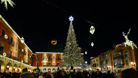 Encendido de las luces de Navidad en Gij�n, noviembre de 2025