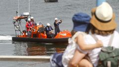 As� fue el simulacro de rescate en la r�a de Ferrol