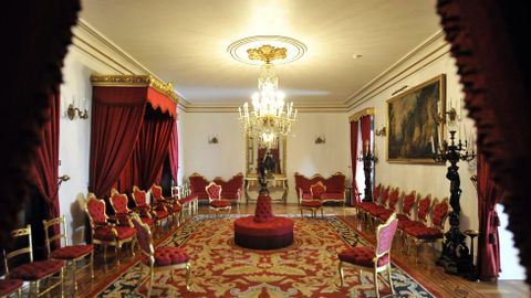 Vista del sal�n del Trono de Capitan�a 