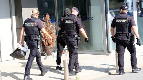 El investigado por homicidio, después de conocer su ingreso en prisión.
