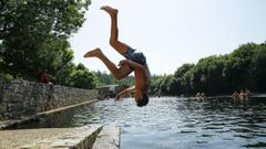 La ola de calor rompe con fuerza en Santiago