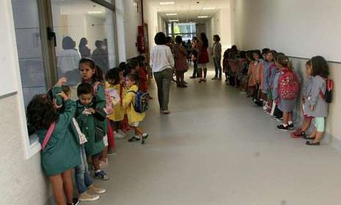 Las obras del nuevo centro concluyeron �in extremis� horas antes del primer d�a de clase. 
