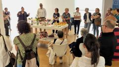 Exposici�n de trabajos de cursos de Remocea, el pasado mes de junio 