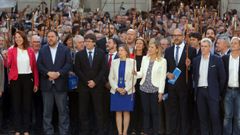 Los alcaldes proreferendo se re�nen en el Ayuntamiento de Barcelona