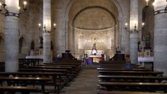 La iglesia de Santa Mar�a, en Viveiro, en una imagen de archivo