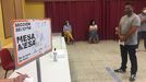 Simulacro de votacin para el 12J en un colegio de Marn
