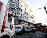 El incendio ocurri� en la calle Pumari�o.