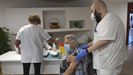 Administraci�n de la tercera dosis de la vacuna contra el coronavirus en Asturias