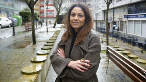 Anjhara G�mez, presidenta de Mulleres L�deres de Galicia