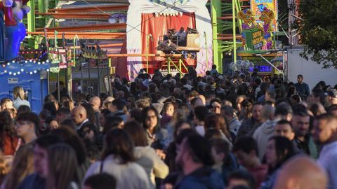El recinto ferial durante el San Froil�n