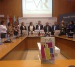 Presentaci�n de la feria ribadaviense en Pontevedra.