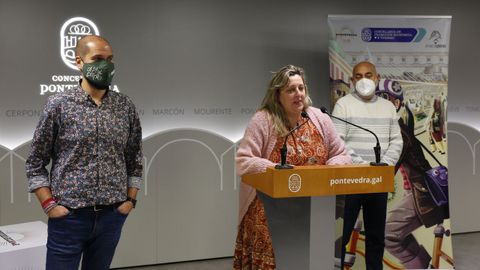 Ivn Puentes, Yoya Blanco y Tino Fernndez desgranaron este lunes la presencia de Pontevedra en Fitur 2022