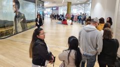 El sector servicios, en la foto el centro comercial Ode�n, ha dinamizado el empleo en la zona esta primavera