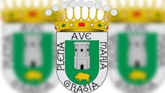 O escudo de Vilalba foi aprobado nos anos oitenta