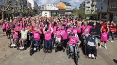 La andaina solidaria �Por un mill�n de pasos� ser� este s�bado. En la imagen, la segunda edici�n, en el 2025 