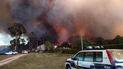 Las llamas vuelven a la parroquia de Figueiras
