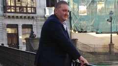 El nuevo coordinador de IU Asturias, Ram�n Arg�elles