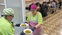El comedor social de Rubalcava, en una foto tomada este lunes