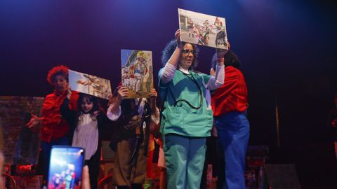 Festival infantil en la Sala Capitol de Santiago.