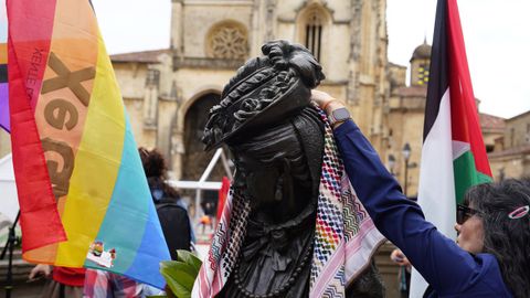 Manifestacin por Palestina en Oviedo