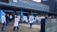 Concentraci�n de m�dicos,�el jueves en el Cunqueiro