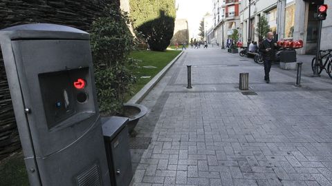 Se eliminan los bolardos y habr� un lector de matr�culas