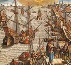 Sevilla fue el puerto al que se le permit�a el tr�fico con Am�rica.