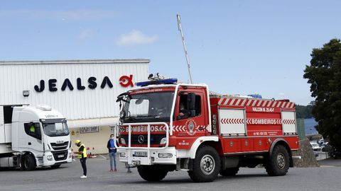 Incendio en las instalaciones de Jealsa