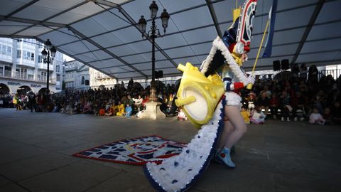 Desfile de entroido en Lugo.