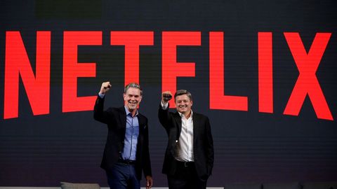 Reed Hastings y Ted Sarandos, en una imagen de archivo