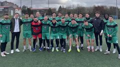 La plantilla carballi�esa ya recibi� el pasado febrero a Borja Yebra en una jornada informativa del sindicato de futbolistas