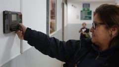 Dispositivo para fichar en una instalaci�n municipal