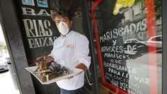 El D�a la Madre, el R�as Baixas atendi� treinta pedidos de mariscadas y arroces con bogavante