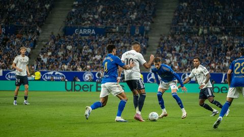 Las mejores im�genes del Real Oviedo ante el Real Madrid