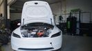 Veh�culo el�ctrico para reparar