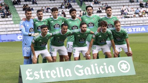 El once inicial frente Osasuna Promesas.