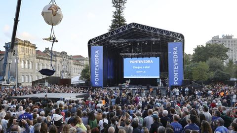 Ceremonia de inauguraci�n de la final de las Series Mundiales que se celebraron en Pontevedra en septiembre del 2023