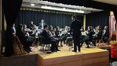 El concierto se ofreci� en el auditorio del antiguo cuartel de Taboada