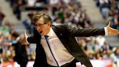 Moncho Fernndez, durante el Obra-Bilbao