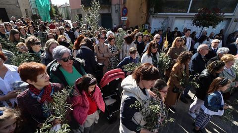 Domingo de Ramos en Boiro