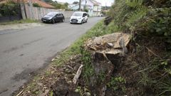 Imagen de archivo de la carretera hacia el Castillo de la Palma