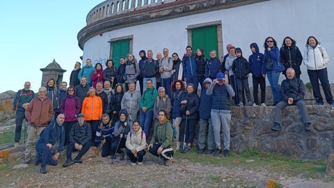 Entidad parroquial Los Tilos peregrinan por A Orixe