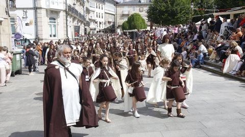 El desfile escolar del Arde Lucus