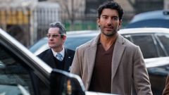 Justin Baldoni, el pasado mes de febrero a su llegada a los juzgados de Nueva York