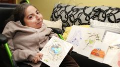 Milagros Cotelo, artista carballesa 