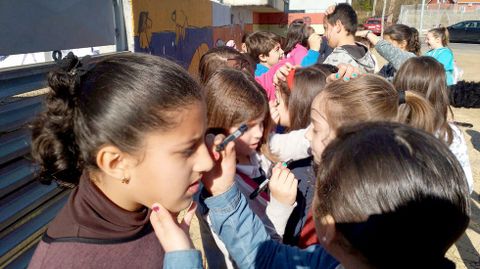 Fiestas de carnavales en los colegios de Barbanza