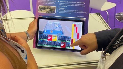 An�lisis de datos de un modelo de gemelo digital.