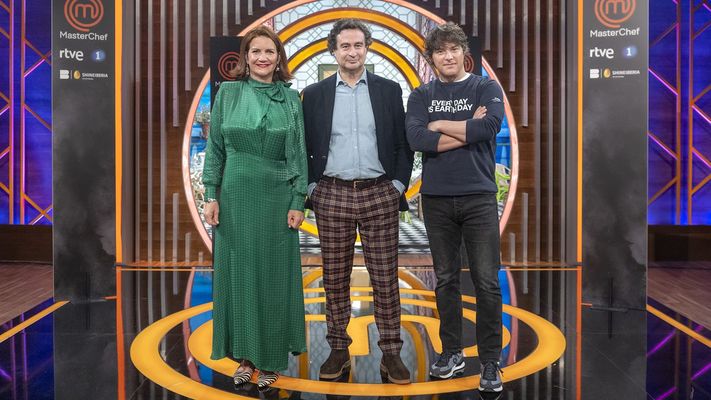 Samantha Vallejo-N�gera, Pepe Rodr�guez y Jordi Cruz en la presentaci�n del programa.