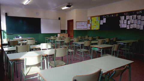 Una clase del IES Montevil de Gij�n
